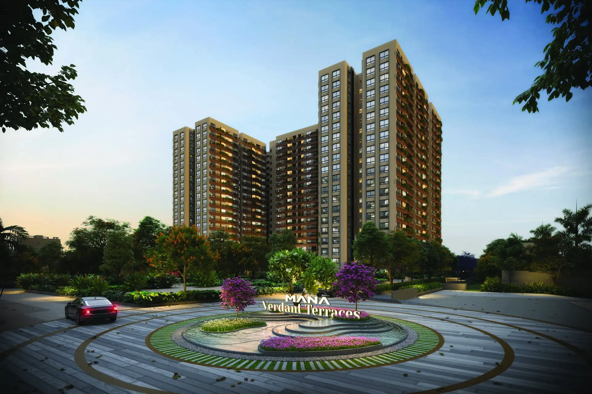 Mana Verdant Terraces Grand Elevation & Arrival Plaza